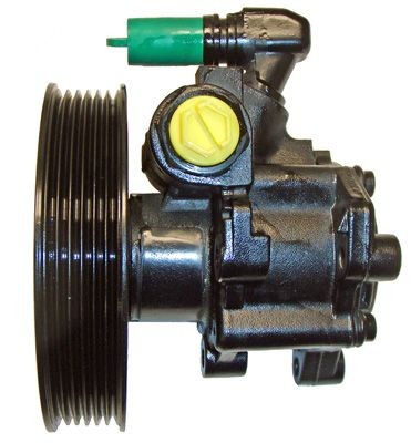 LIZARTE Hydraulic, Number of ribs: 6, Belt Pulley Ø: 128 mm, black Steering Pump 04.52.0105-1 buy