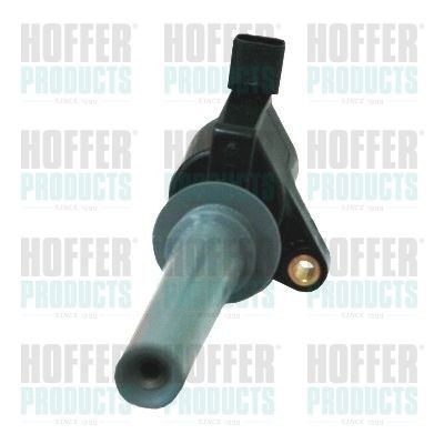HOFFER 8010677 Ignition coil 2-pin connector
