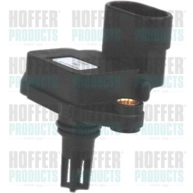 HOFFER with integrated air temperature sensor Number of pins: 4-pin connector MAP sensor 7472230 buy
