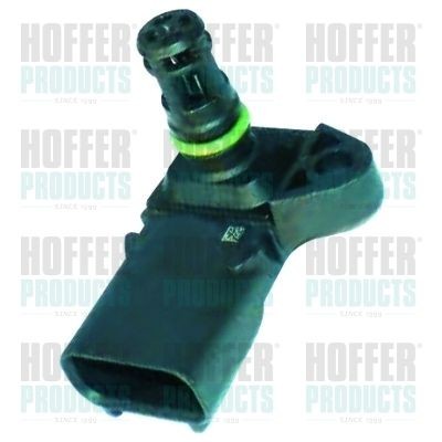 HOFFER with integrated air temperature sensor Number of pins: 4-pin connector MAP sensor 7472294 buy
