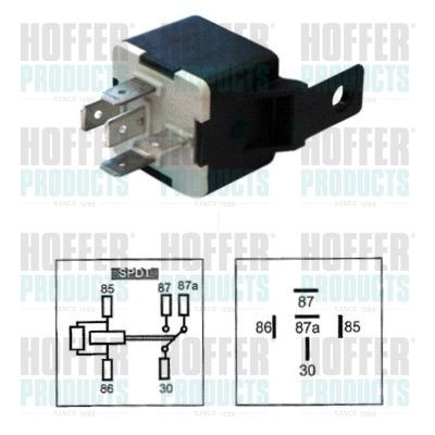 HOFFER 7233331 Relay, main current 6050 1035
