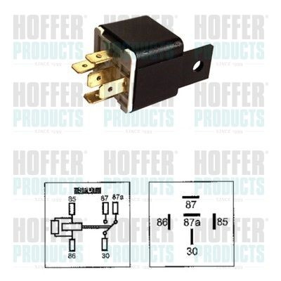 HOFFER 7237005 Relay, main current A 002 542 24 19