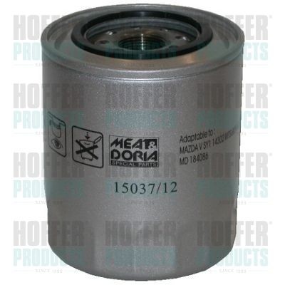 HOFFER 15037/12 Oil filter oVS01-14-302
