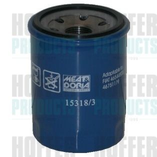 HOFFER M 20 X 1,5, Spin-on Filter Ø: 66mm, Height: 90mm Oil filters 15318/3 buy