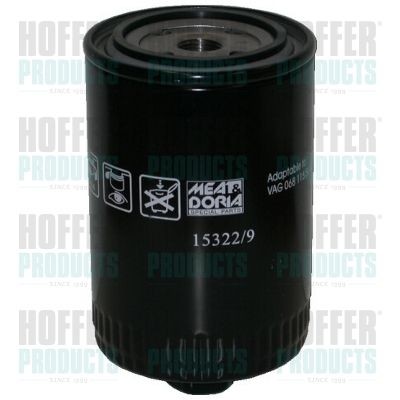 HOFFER 15322/9 Ölfilter für MULTICAR M25 LKW in Original Qualität
