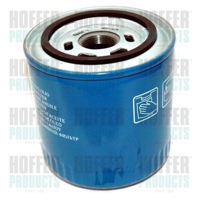 HOFFER M 22 X 1.5, Spin-on Filter Ø: 93mm, Height: 95mm Oil filters 15426 buy