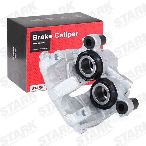 STARK SKBC-0460579 Brake caliper Cast Iron, 146mm, Front Axle Left, without holder