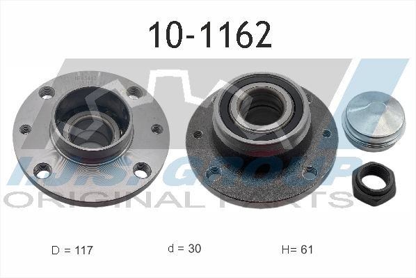 IJS GROUP 10-1162 Wheel bearing kit 46 453 887