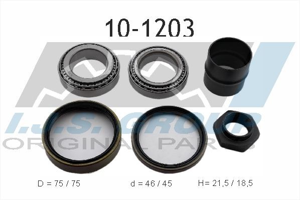IJS GROUP 10-1203 Wheel bearing kit 6313300051