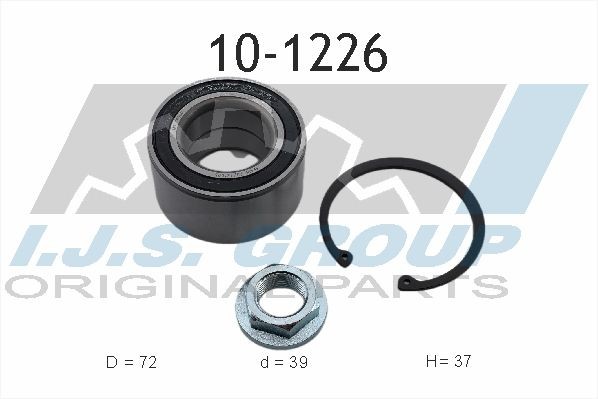 IJS GROUP 10-1226 Wheel bearing kit 09381-72002