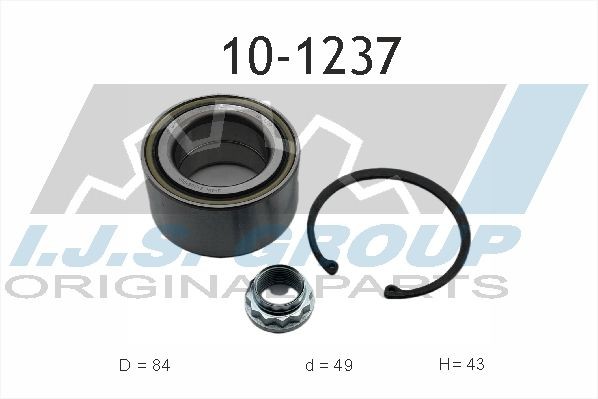 IJS GROUP 10-1237 Wheel bearing kit 11062176