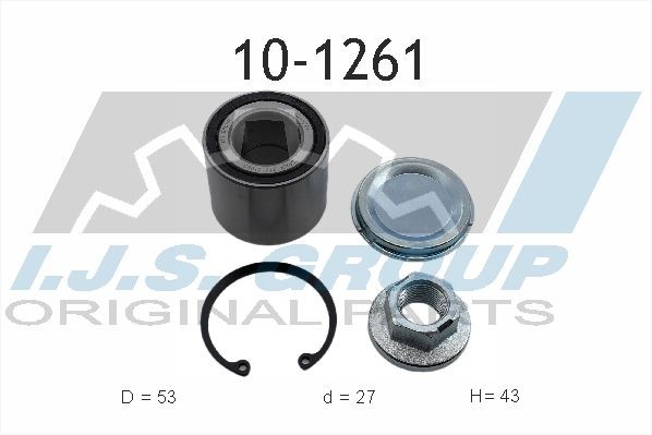 IJS GROUP 10-1261 Wheel bearing kit 09196286