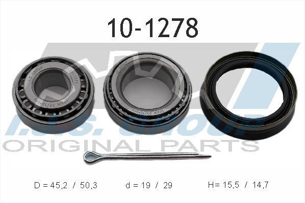 IJS GROUP 10-1278 Wheel bearing kit N 0125361
