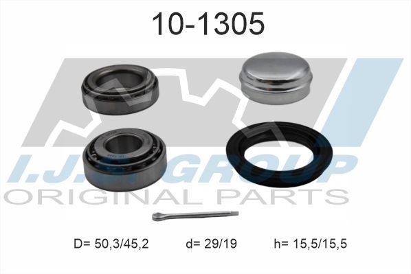 IJS GROUP 10-1305 Wheel bearing kit 10734801