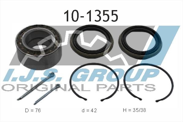 IJS GROUP 10-1355 Wheel bearing kit 984-940028