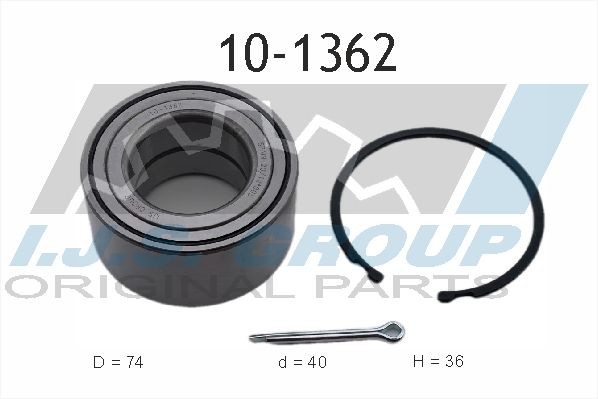 IJS GROUP 10-1362 Wheel bearing kit 22720019