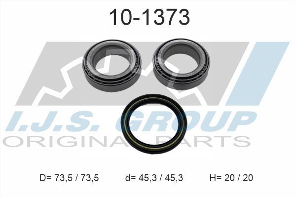 Hyundai GALLOPER Wheel bearing kit IJS GROUP 10-1373 cheap
