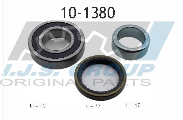 IJS GROUP 10-1380 Wheel bearing kit 43215-A0100