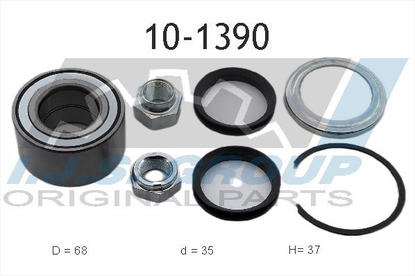 IJS GROUP 10-1390 Wheel bearing kit 7539115