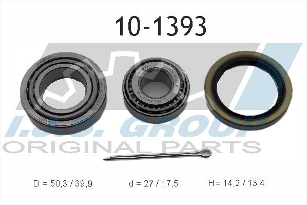 IJS GROUP 10-1393 Wheel bearing kit 91 400 92