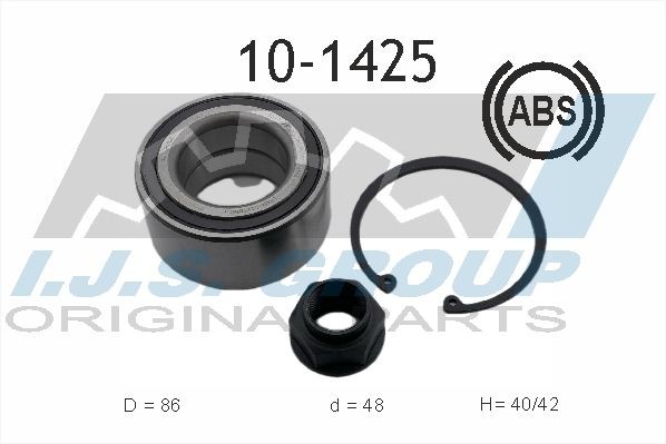 IJS GROUP 10-1425 Wheel bearing kit C2P3406