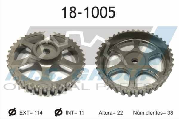 Dacia Gear, camshaft IJS GROUP 18-1005 at a good price