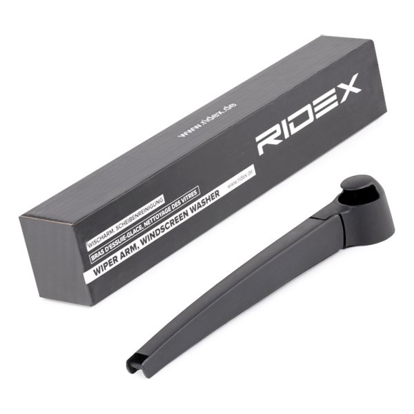 RIDEX 301W0003 Wiper Arm, windscreen washer Vehicle rear window, without wiper blade, with cap