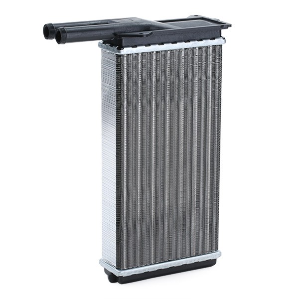 RIDEX 467H0040 Heat exchanger, interior heating Core Dimensions: 249 x 132 x 33 mm, with pipe
