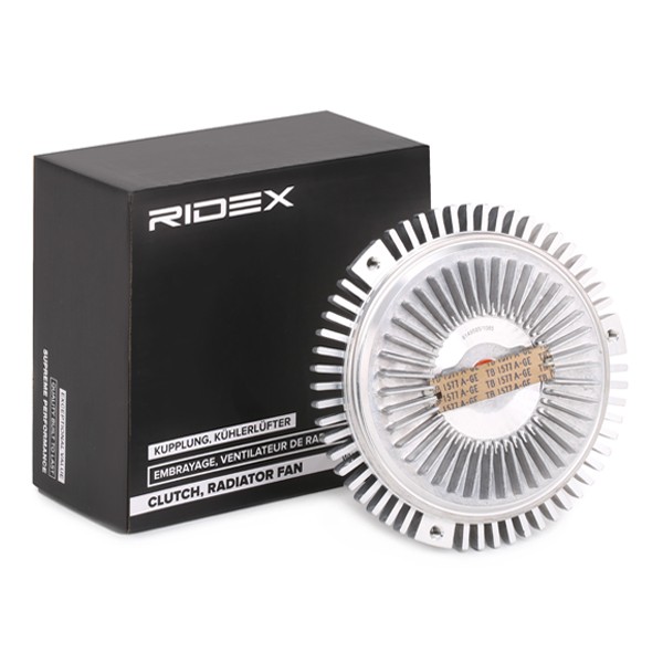 Original RIDEX Thermal fan clutch 509C0029 for OPEL SENATOR