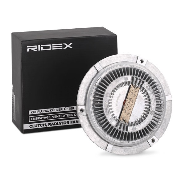 Original RIDEX Cooling fan clutch 509C0027 for BMW 5 Series