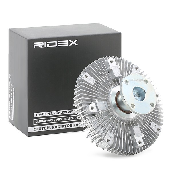 RIDEX Cooling fan clutch 509C0007 for MITSUBISHI PAJERO / SHOGUN, L200, PAJERO / SHOGUN SPORT