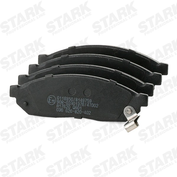 SKBP0011604 Disc brake pads STARK SKBP-0011604 review and test