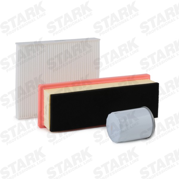STARK SKFS-1880019 Filter service kit with air filter, without oil drain plug, with pre-filter, Particulate Filter, Spin-on Filter, Multi-piece