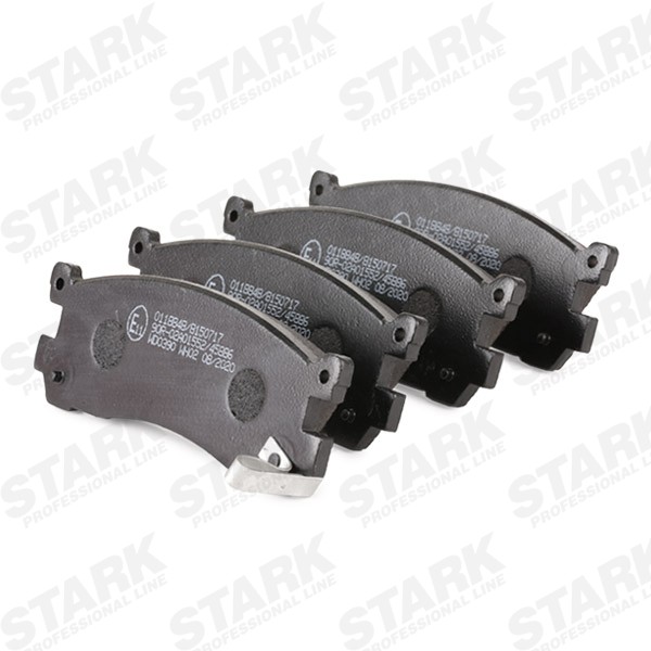 SKBP0011621 Disc brake pads STARK SKBP-0011621 review and test