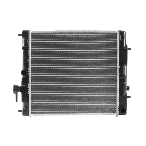 RIDEX 470R0142 Engine radiator for vehicles with/without air conditioning, Manual Transmission