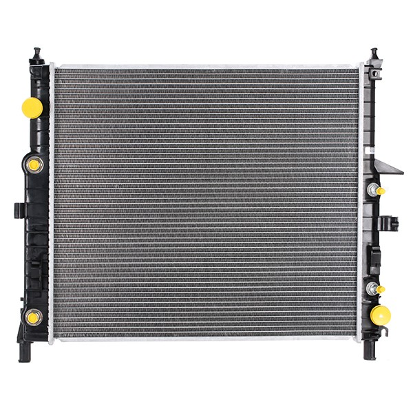 RIDEX Aluminium, 610 x 549 x 40 mm, without frame, Automatic Transmission, Brazed cooling fins Radiator 470R0067 buy