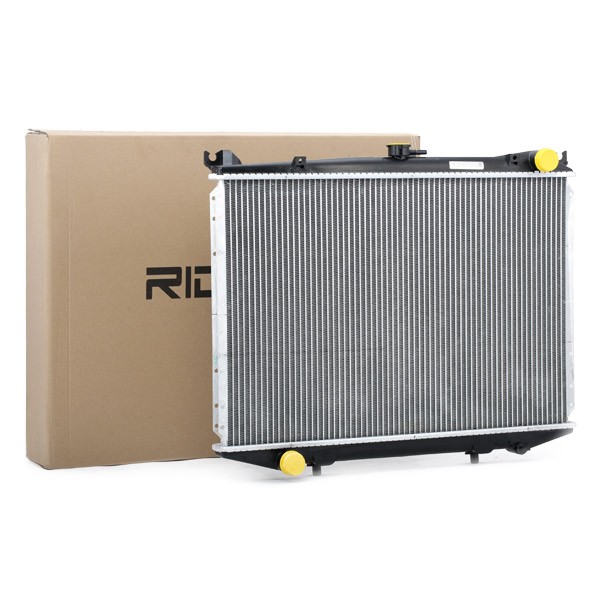 RIDEX 470R0030 Engine radiator Aluminium, 638 x 430 x 26 mm, Brazed cooling fins