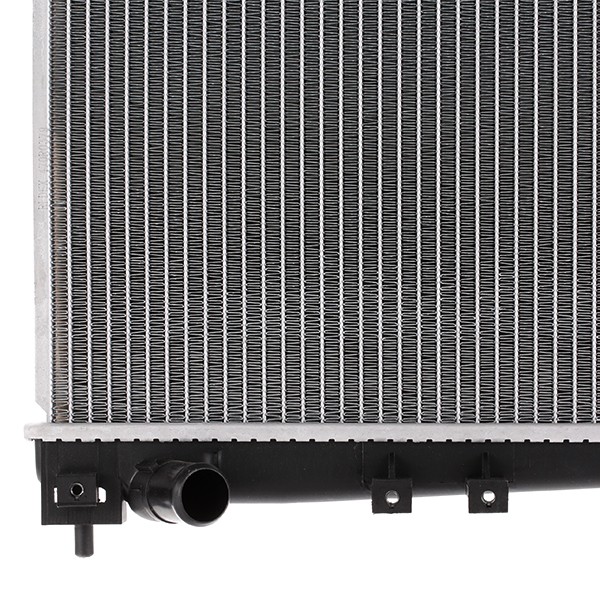 RIDEX 470R0379 Engine radiator Aluminium, Plastic, for vehicles with/without air conditioning, Manual Transmission
