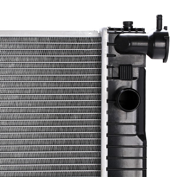 RIDEX 470R0257 Engine radiator Aluminium, Plastic, for vehicles without air conditioning, Manual Transmission