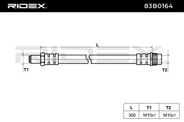 RIDEX | Flexible De Frein 83B0164