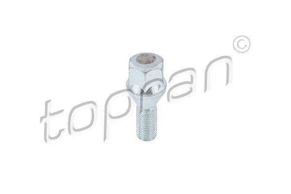 TOPRAN 701 244 Wheel Bolt M 12, Conical Seat F, 22 mm, 10.9, SW19, Male Hex