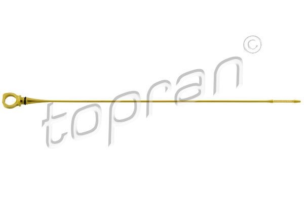 TOPRAN 723537 Oil Dipstick with seal, yellow, Plastic