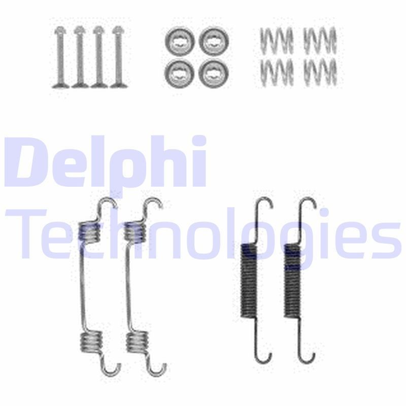 DELPHI LY1381 Brake shoe fitting kit PORSCHE experience and price