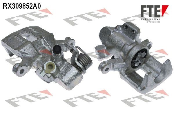 FTE RX309852A0 Brake caliper grey, Cast Iron, without holder