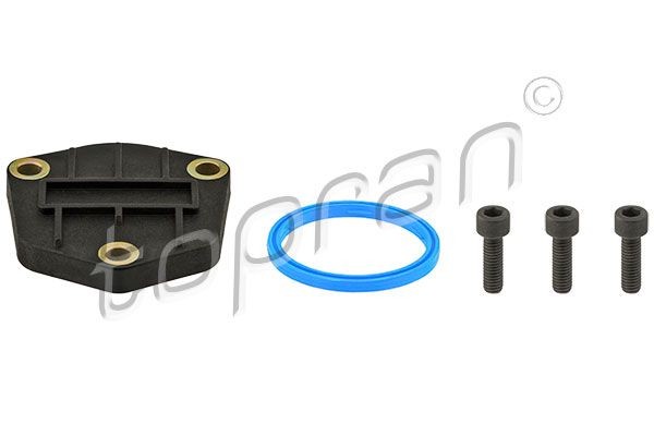 TOPRAN 115032 Gasket Set, wet sump with seal, with cap, with bolts/screws