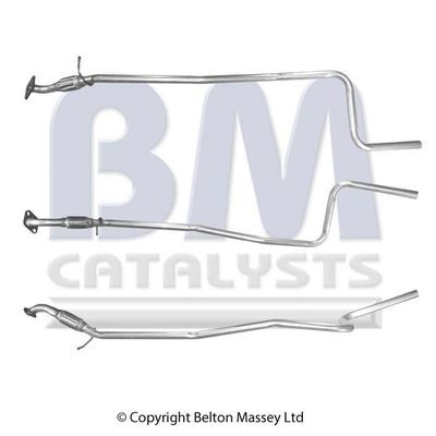 Ford MONDEO Exhaust pipes 8155052 BM CATALYSTS BM50243 online buy