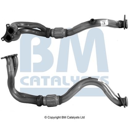 Original BM CATALYSTS Exhaust pipes BM70302 for VW TOURAN
