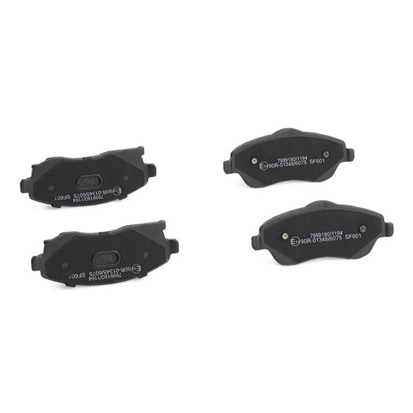3405B0156 Brake pads and discs 3405B0156 RIDEX Front Axle, solid, with acoustic wear warning