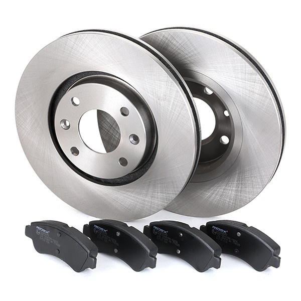 RIDEX Brake disc and pads set 3405B0192