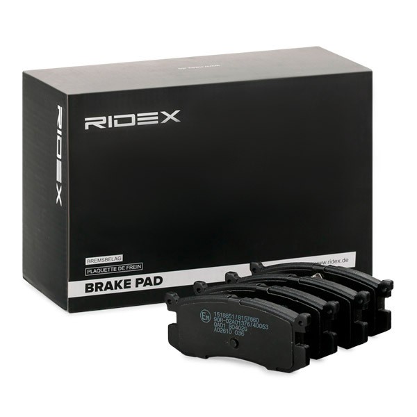 RIDEX Brake pad kit 402B1038